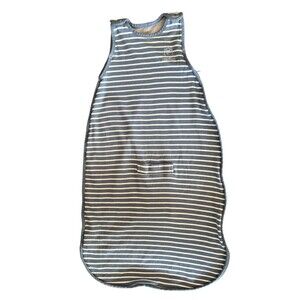 Woolino Merino Wool 4 Season Sleep Sack : 2-24 Months - Navy White striped
